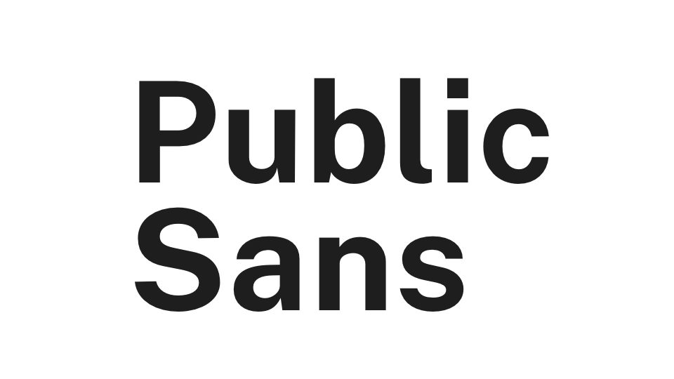 Public Sans It s Official The US Government Released Its Own Free 