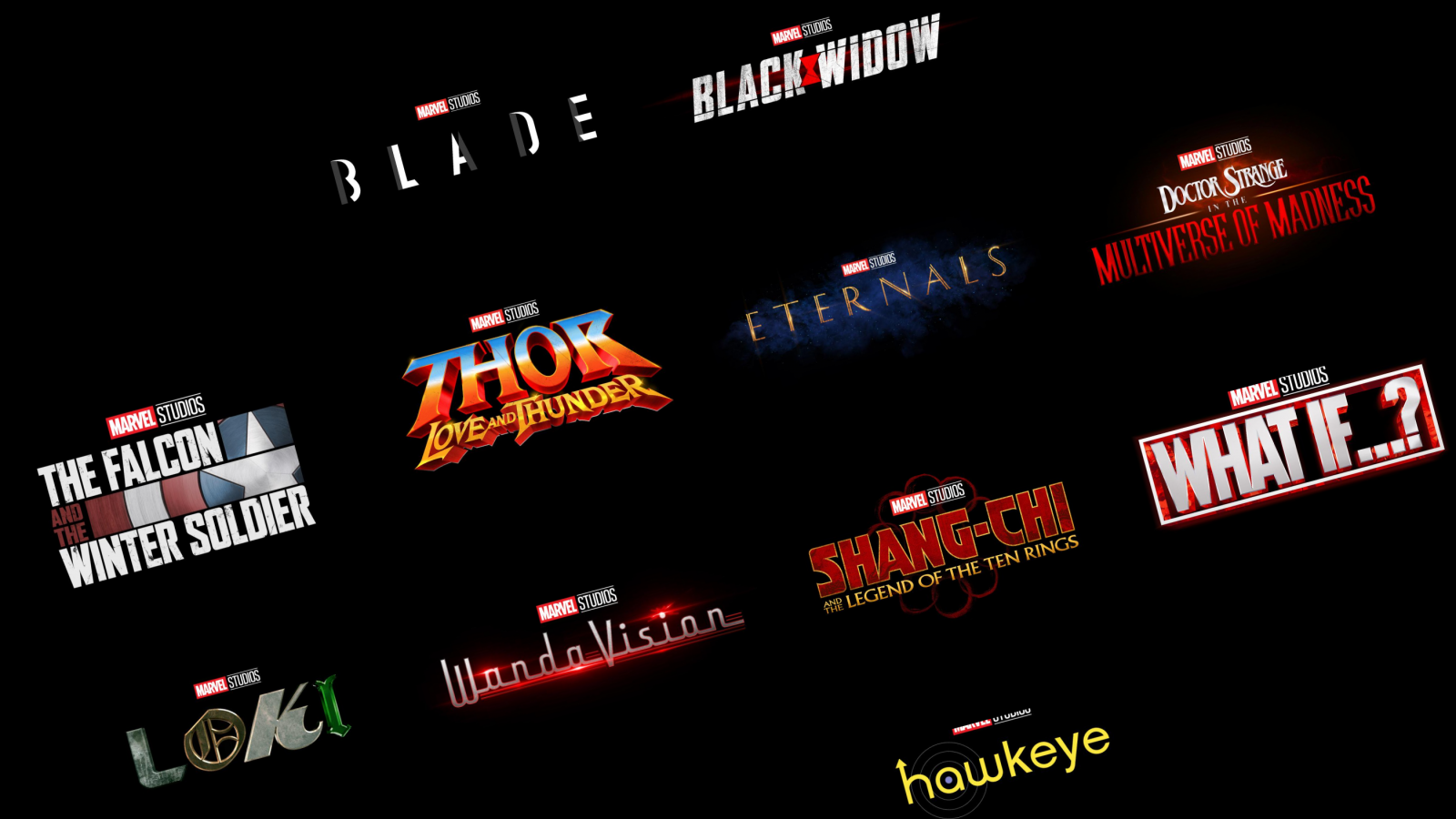 The good, the bad and the many: Marvel unveils 10 new logos at ...